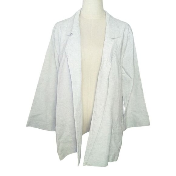 VTG Courtney Blake Open Front Woven Blazer Extra Large - Picture 1 of 5
